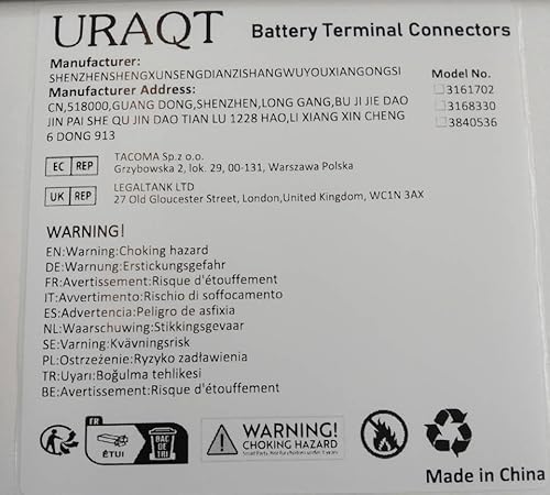 URAQT-2Pcs-Battery-Terminal-Connectors-Quick-Release-Car-Battery-Terminals-Positive-Negative-Battery-Clamp-12V-Car-Battery-Connectors-for-Cars-Trucks-Buses-Caravan-Motorhome-0-6