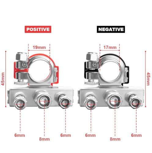 URAQT-Battery-Terminal-Connectors-3-Way-12V24V-Leisure-Battery-Terminals-Positive-Negative-Copper-Plate-Cable-Clamp-Quick-Connector-Car-Battery-Terminals-Clamps-for-Car-Boat-Motorhome-Caravan-0-0