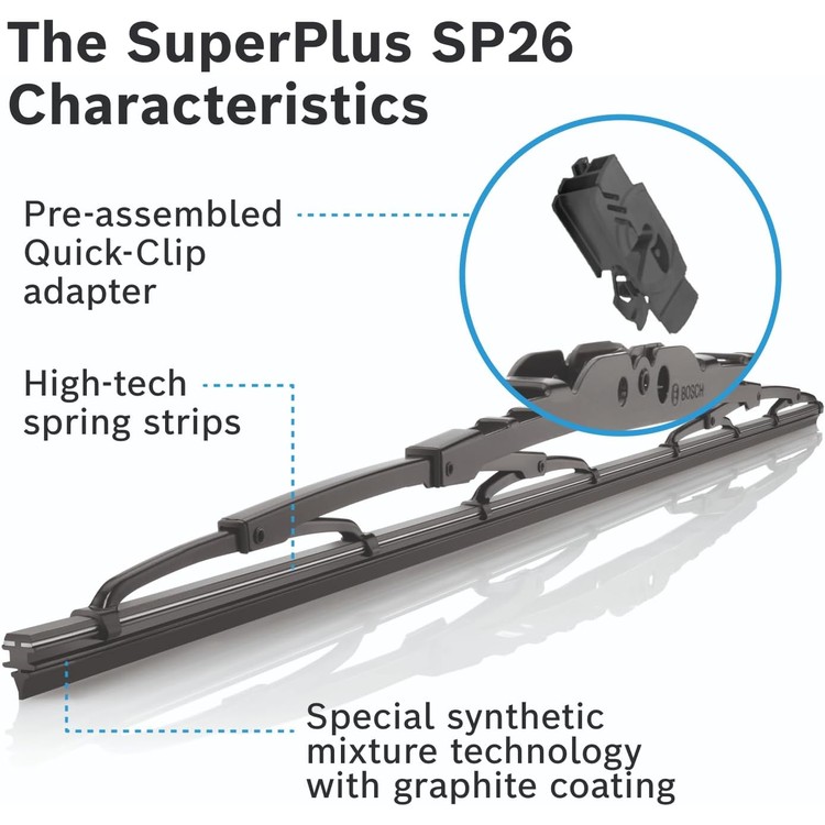 bosch-superplus-sp26-front-windscreen-wiper-replacement-blade-comes-with-pre-assembled-quick-clip-adapter-1-blade-650mm-06-wsx