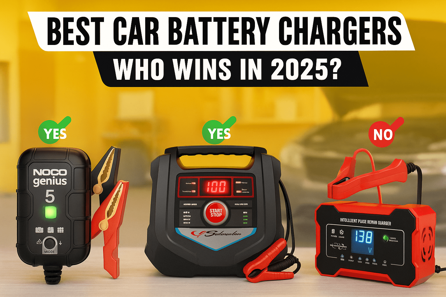 How to Choose the Best Car Battery Charger in 2025
