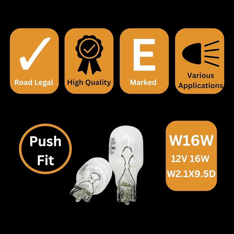 tek-automotive-955-w16w-bulb-brake-light-bulbs-reverse-light-bulb-tail-indicator-fog-high-level-brake-light-921b-12v-16w-w21x95d-capless-box-of-10-04-hxc