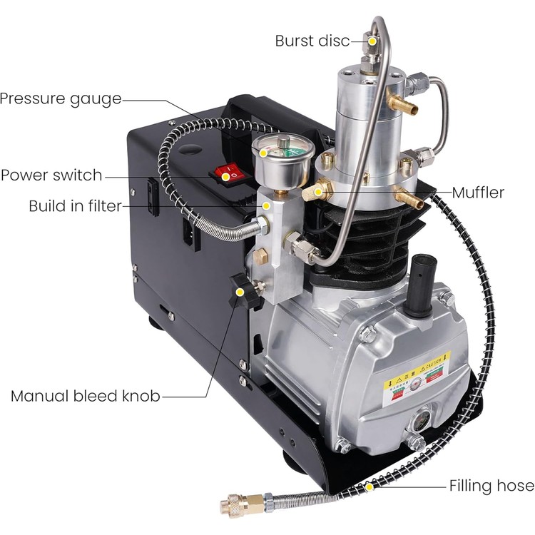 tuxing-pcp-air-compressor4500psi30mpa300bar-scuba-compressor-adjustable-pressure-electric-compressor-with-waterfan-dual-cooling-system-for-pcp-air-rif-08-dlj