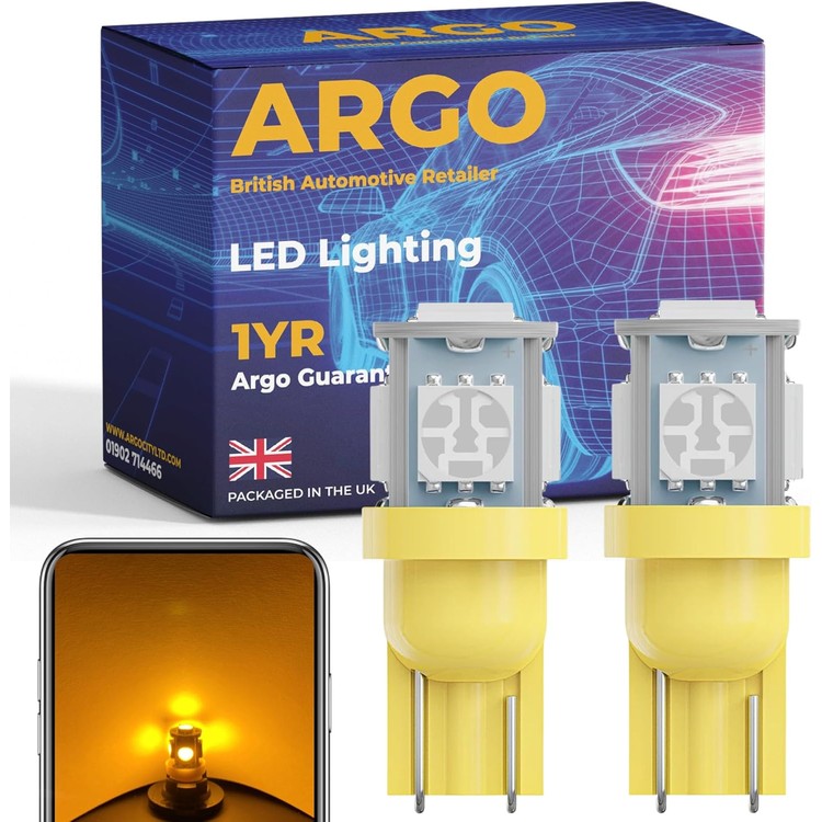 24v-501-led-bulbs-5-smd-xenon-amber-side-indicator-bulbs-lorry-hgv-interior-upgrade-map-dome-courtesy-194-168-t10-w5w-bulb-side-marker-light-turn-sign-01-woq