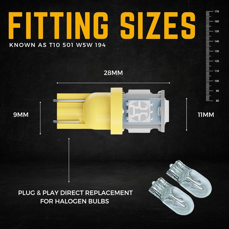 24v-501-led-bulbs-5-smd-xenon-amber-side-indicator-bulbs-lorry-hgv-interior-upgrade-map-dome-courtesy-194-168-t10-w5w-bulb-side-marker-light-turn-sign-03-tid