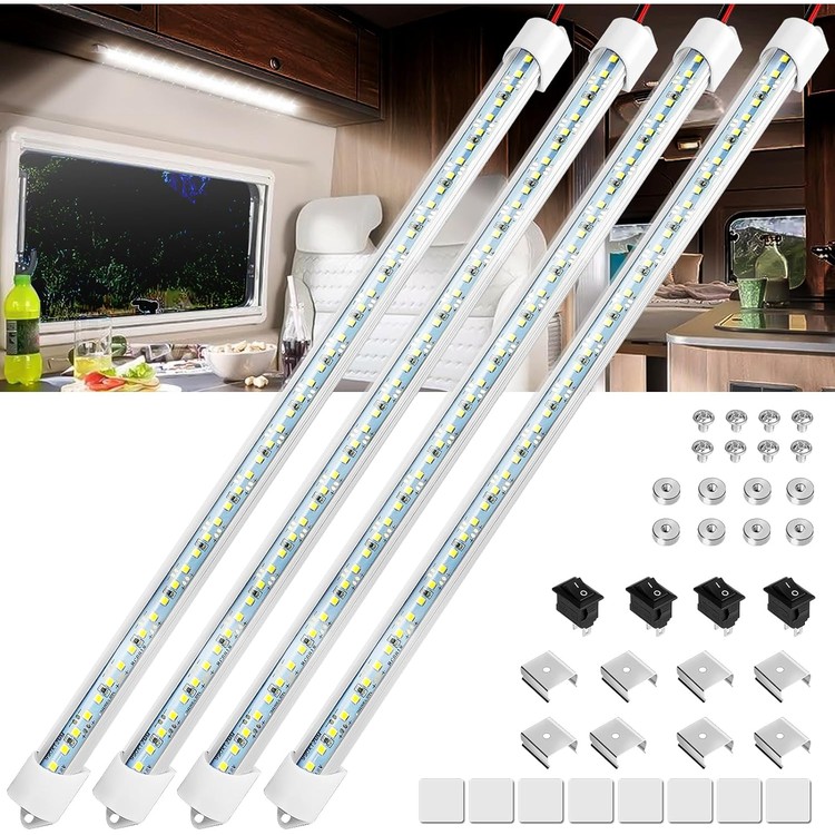 linkstyle-12v-interior-led-light-bar-4pcs-48-leds-6500k-light-strip-with-diy-switch-for-car-truck-camper-van-rv-white-01-fpb