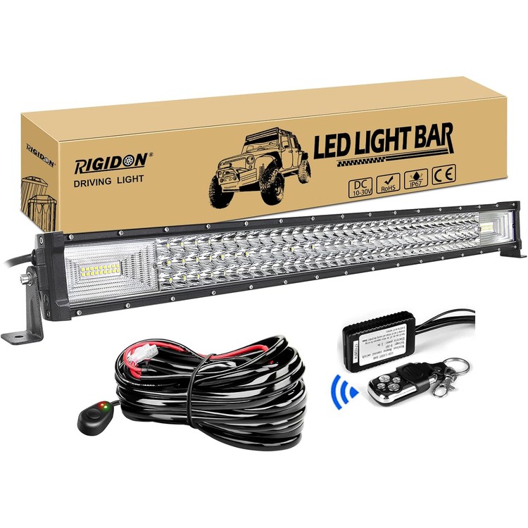 rigidon-car-led-light-bar-with-12v-strobe-remote-control-wiring-harness-cable-kit-straight-32-inch-405w-7d-tri-row-driving-work-lamp-for-car-off-road-01-lly