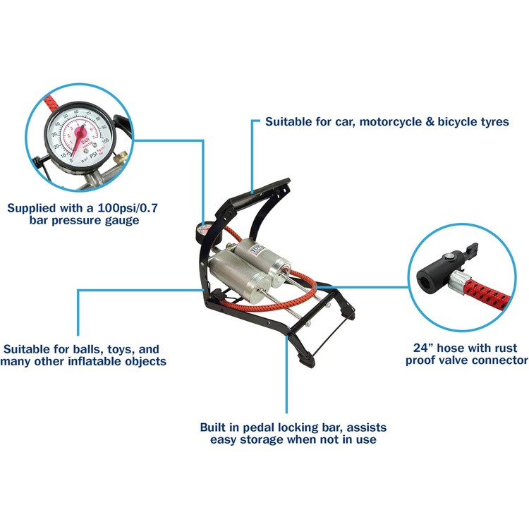 streetwize-deluxe-twin-cylinder-foot-pump-with-270-gauge-suitable-for-inflating-tyres-on-cars-motorcycles-bicycles-06-yyv