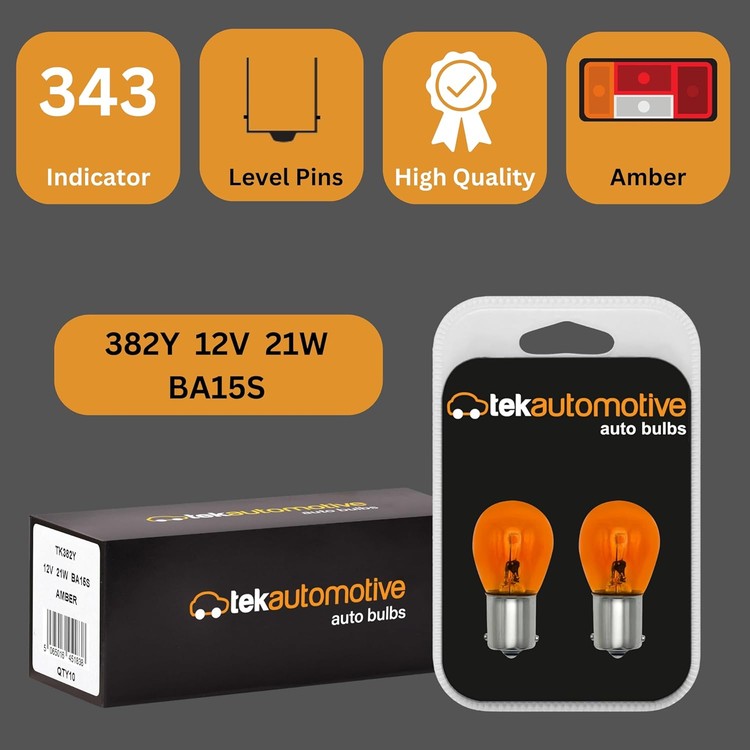 tek-automotive-343-indicator-bulbs-orange-amber-car-bulbs-indicator-light-382y-12v-21w-bulb-ba15s-straight-level-pins-box-of-10-06-sxh