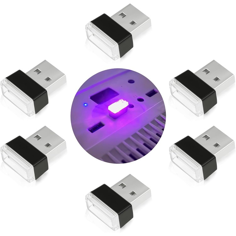 uraqt-usb-car-ambient-lighting-6-pcs-usb-monochrome-led-car-interior-atmosphere-lights-plug-in-5v-mini-interior-light-for-cars-laptops-usb-sockets-nig-02-bhm