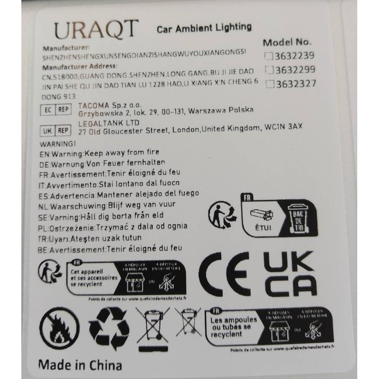 uraqt-usb-car-ambient-lighting-6-pcs-usb-monochrome-led-car-interior-atmosphere-lights-plug-in-5v-mini-interior-light-for-cars-laptops-usb-sockets-nig-09-wuo