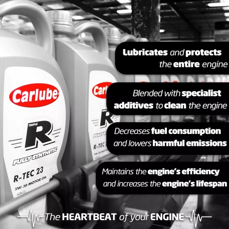 carlube-triple-r-10w-60-acea-a3b4-api-sn-fully-synthetic-engine-oil-r-tec-33-5l-06-dvh