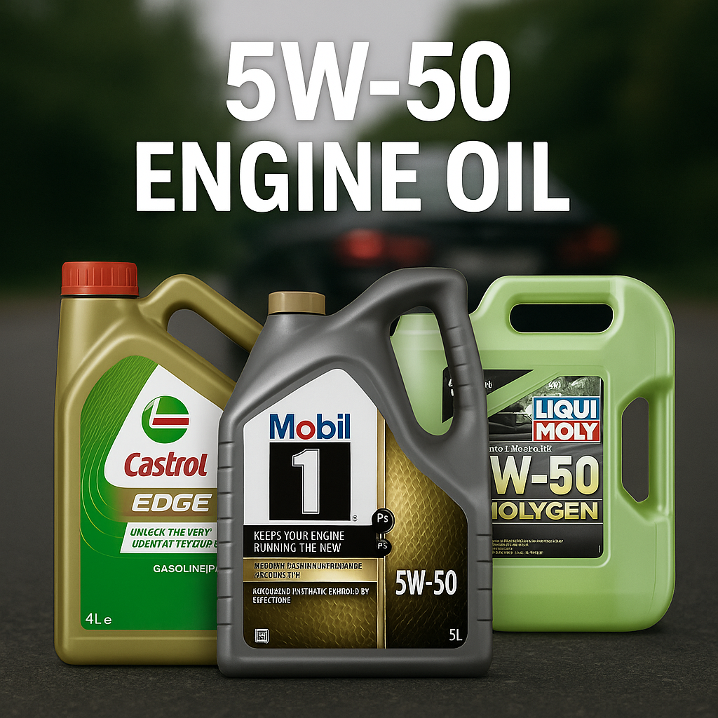 5W-50 engine oil