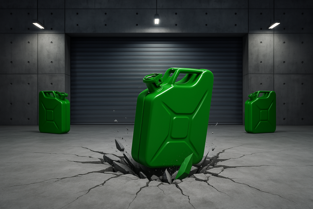 Metal jerry can