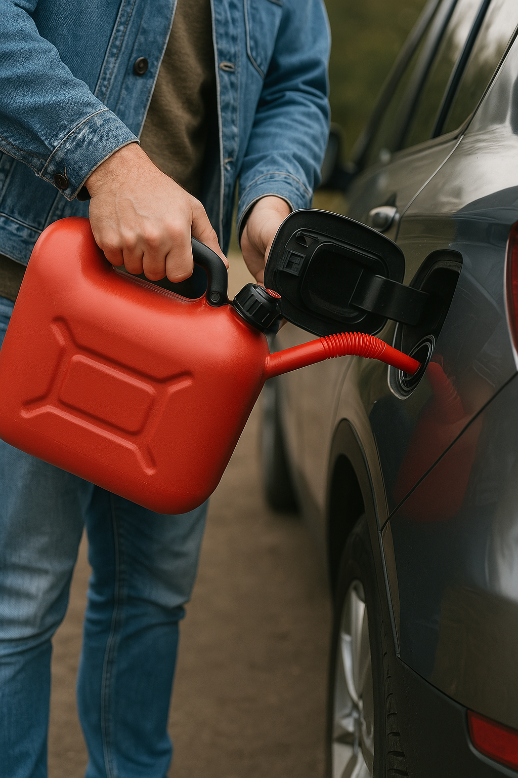 Petrol can use