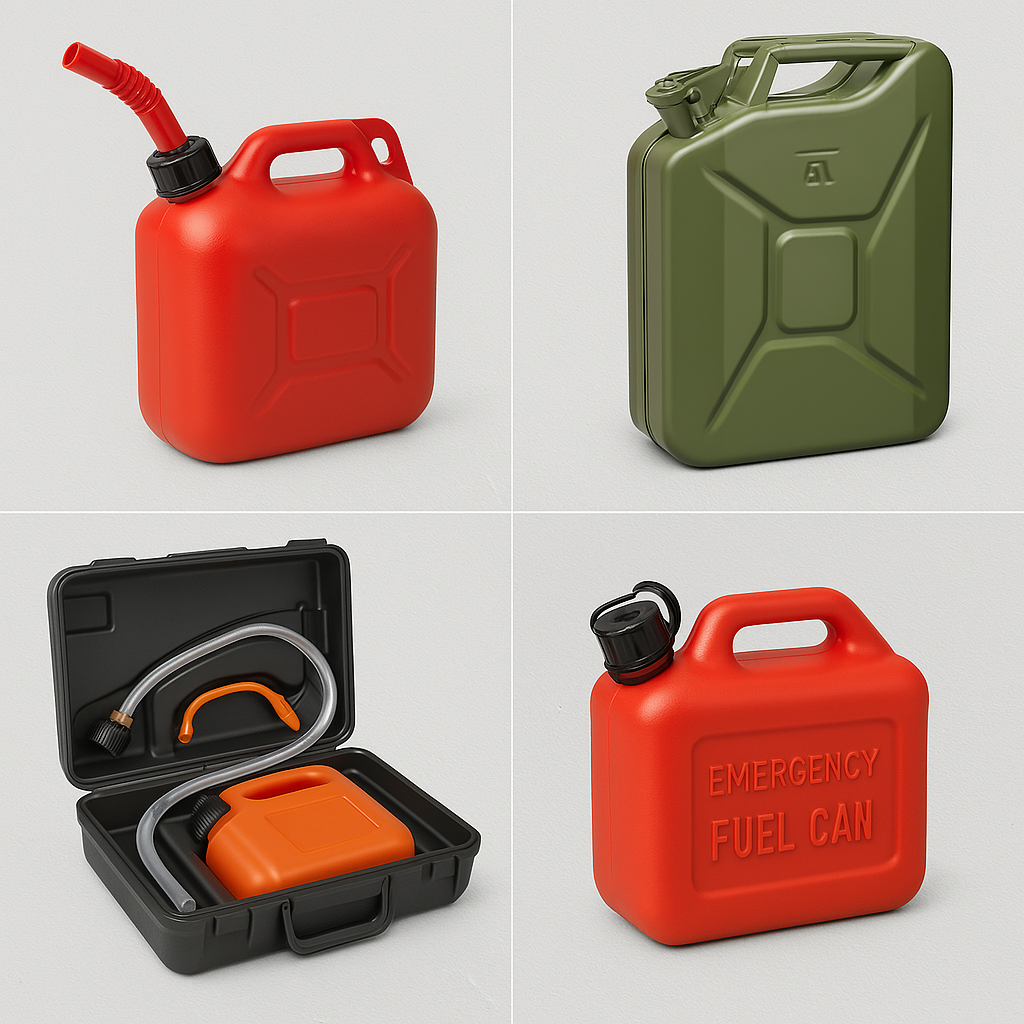 Petrol cans kit
