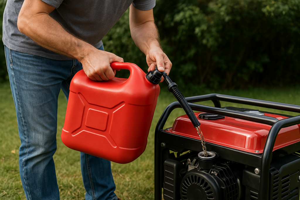 Plastic jerry can