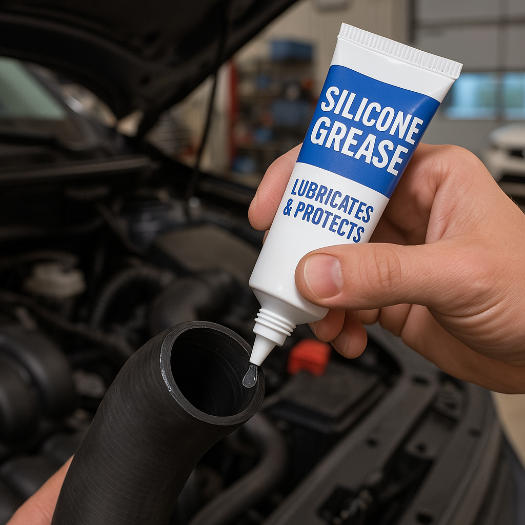 Silicone grease in tube