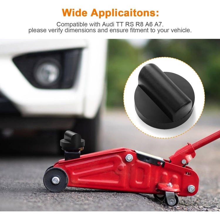 lyeteung-2-pcs-jack-rubber-pad-universal-floor-jack-pad-adapter-frame-rail-protector-jacking-pad-compatible-with-audi-a6-a7-r8-tt-compatible-with-audi-06-coi