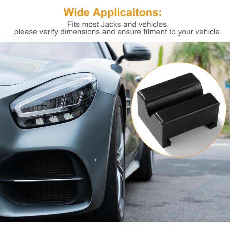 lyeteung-2-pcs-universal-floor-jack-rubber-pad-70mm-slotted-square-rubber-jack-stand-pad-floor-slotted-frame-rail-pinch-welds-protector-jack-pad-adapt-05-snn