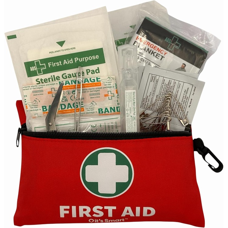its-smart-premium-first-aid-kit-110-pieces-for-travel-essentials-hiking-home-camping-and-car-includes-emergency-blanket-plasters-bandages-eyewash-and-06-ptj