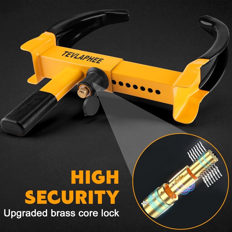 tevlaphee-wheel-clamp-lock-heavy-duty-anti-theft-adjustable-security-for-cars-vans-motorhomes-fits-7-11-tyres-weatherproof-vandal-resistant-design-bla-04-yve