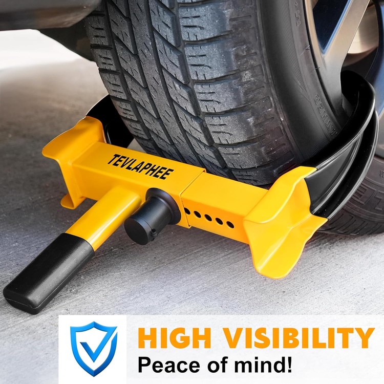 tevlaphee-wheel-clamp-lock-heavy-duty-anti-theft-adjustable-security-for-cars-vans-motorhomes-fits-7-11-tyres-weatherproof-vandal-resistant-design-bla-05-rin