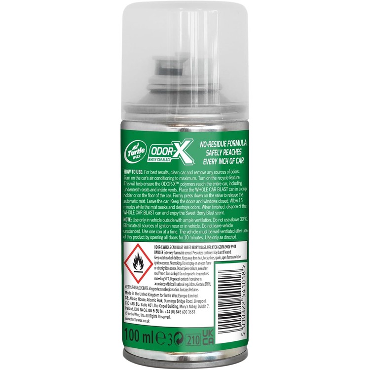 turtle-wax-54101-odor-x-whole-car-blast-new-car-experience-air-freshener-odor-remover-car-bomb-removes-unwanted-odors-for-up-to-30-days-strawberry-sce-02-yib