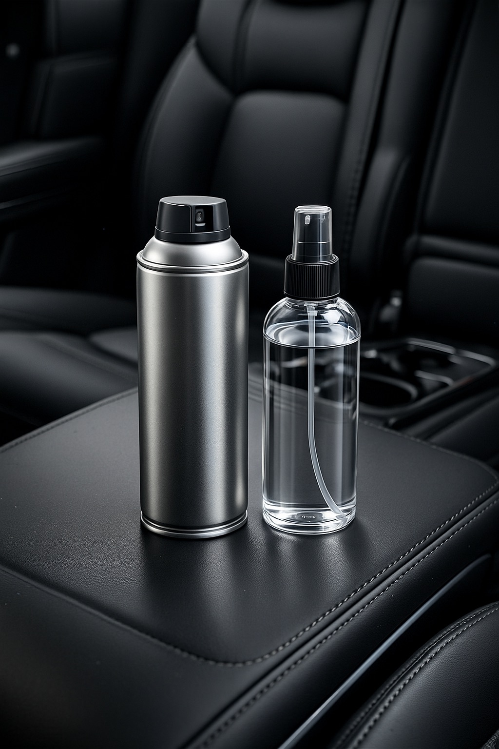 Aerosol car air freshener and car air freshener spray blast options