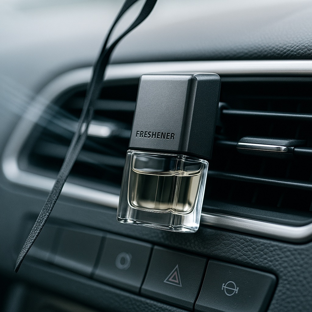 Car air freshener and freshener for car to banish bad odours