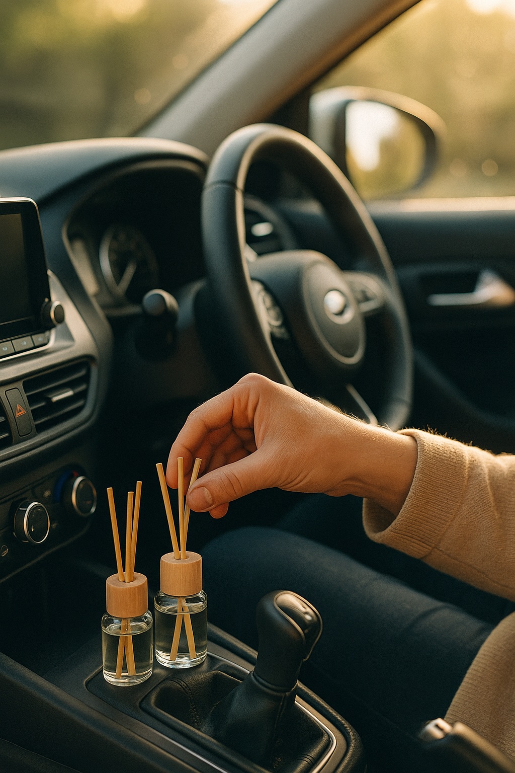 Car air freshener refill liquid and car diffuser oil refill for a refillable car air freshener